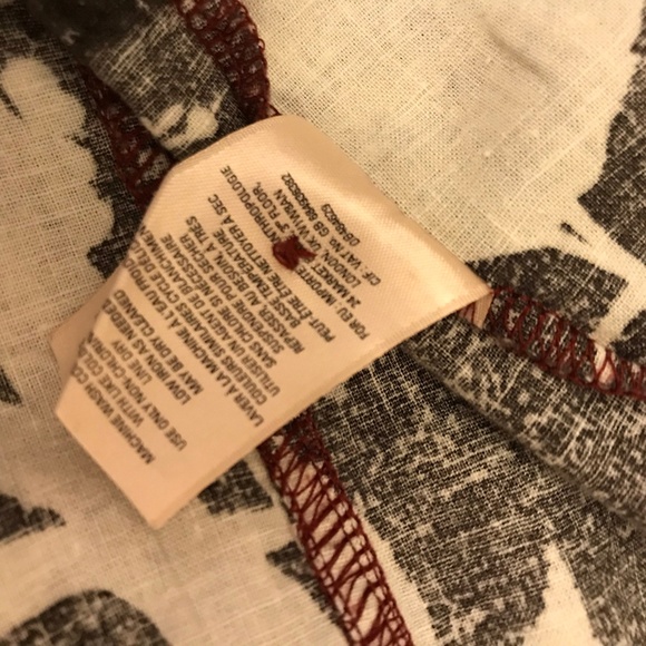 HD in Paris Anthropologie Cropped Floral Tank SZ 2 - Picture 8 of 8